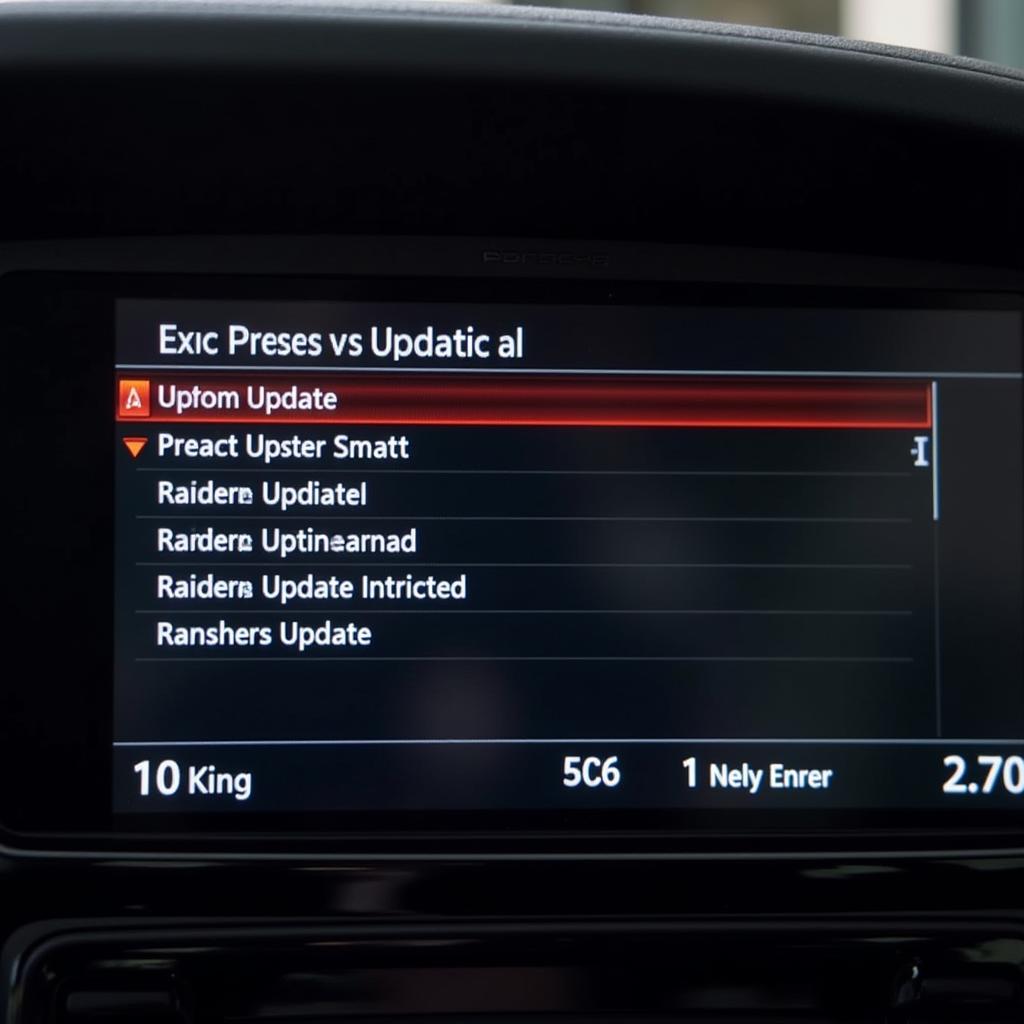 Troubleshooting 2024 Porsche Cayenne Software Update Issues