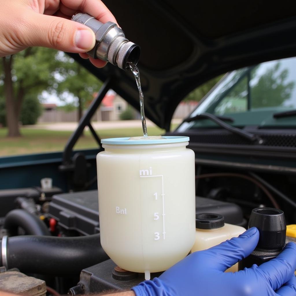 Checking Brake Fluid Level in a 1994 Silverado