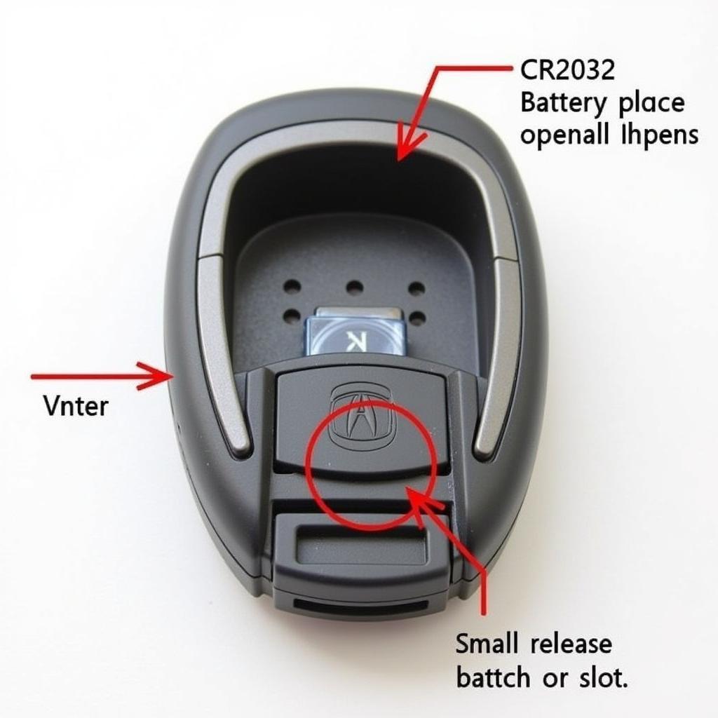 Acura Key Fob Battery Location