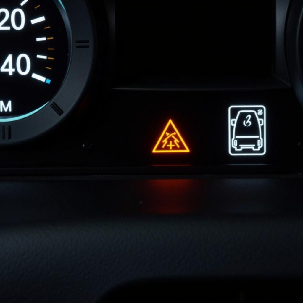 AdBlue Warning Light on Vauxhall Vivaro Dashboard