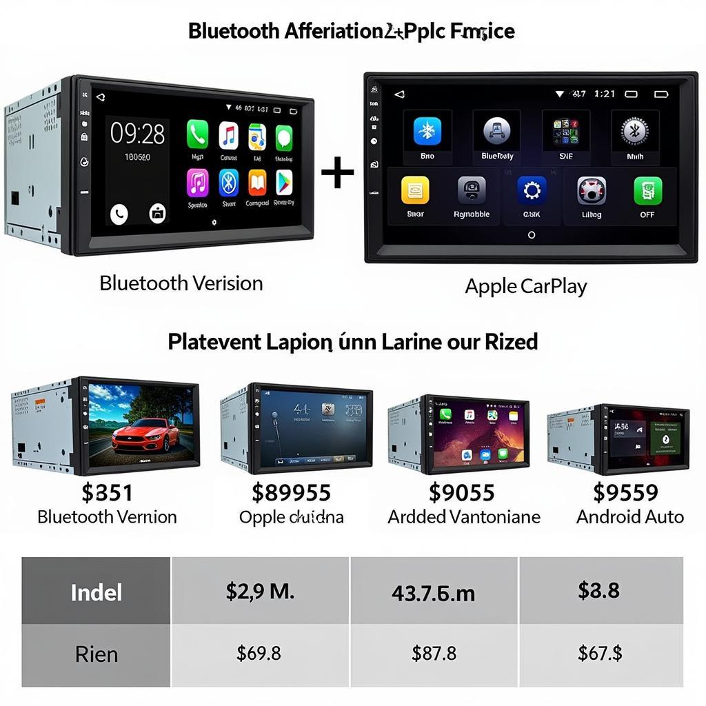 Aftermarket Car Radio Features Comparison