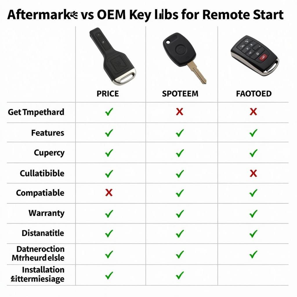 Aftermarket vs. OEM Key Fobs