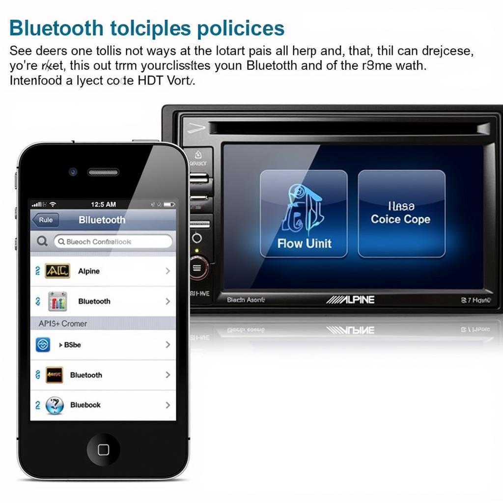 Troubleshooting Alpine Car Radio Bluetooth Pairing Issues