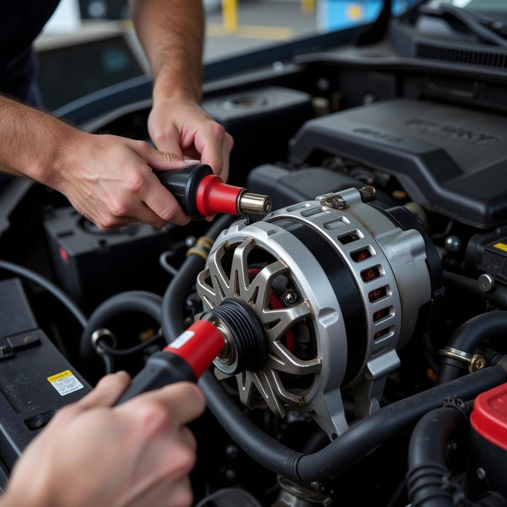 Testing a Car Alternator