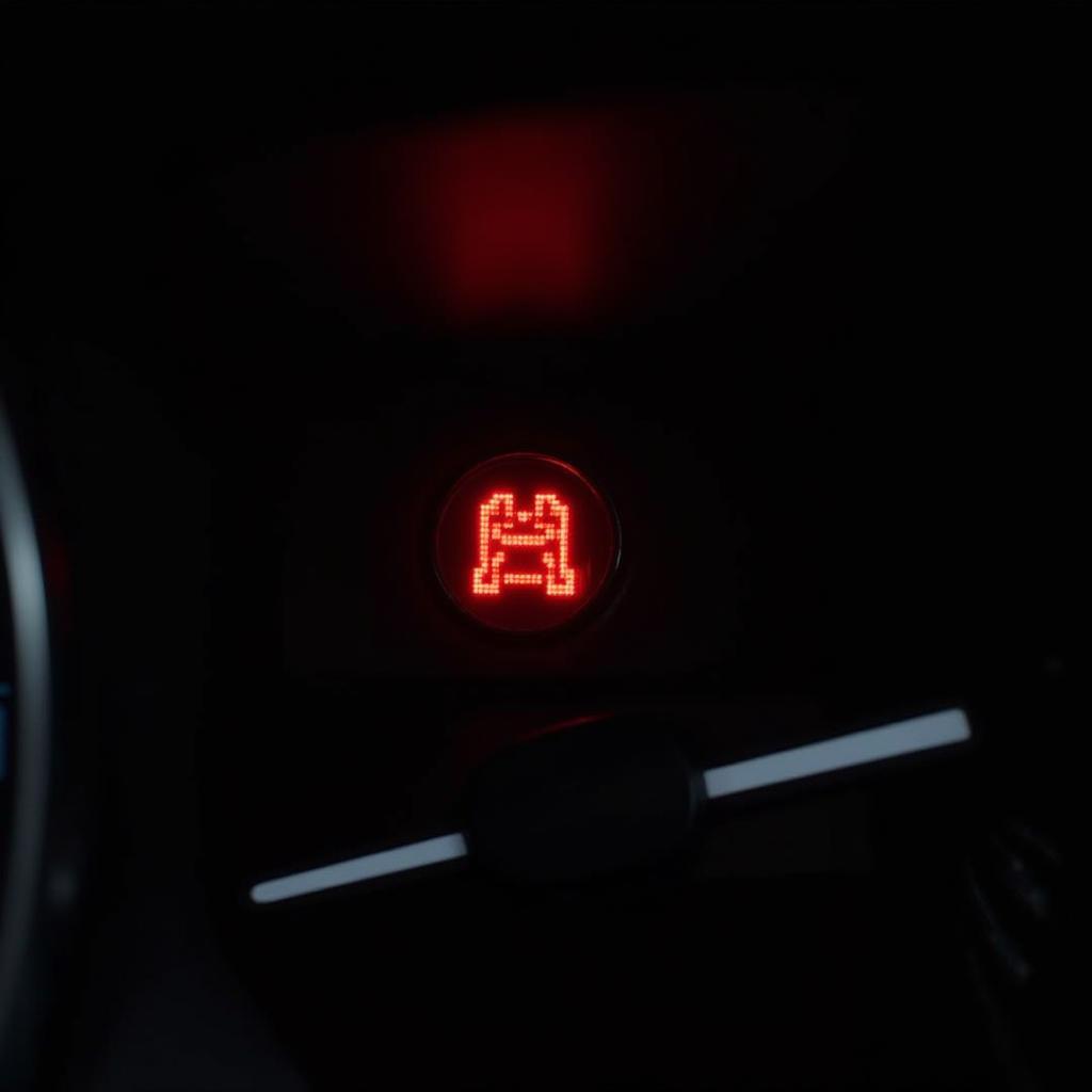 Audi A4 B8 Brake Pad Warning Light Illuminated on Dashboard