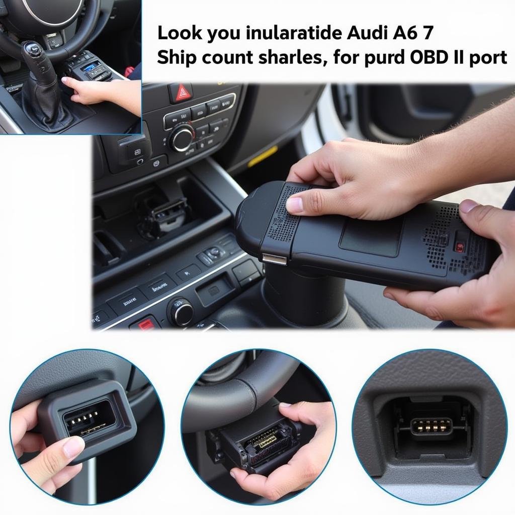 Connecting VCDS to Audi A6 C7 OBD-II Port