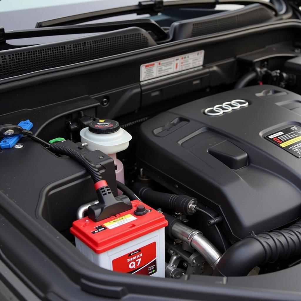 Audi Q7 Battery Replacement and VCDS Connection