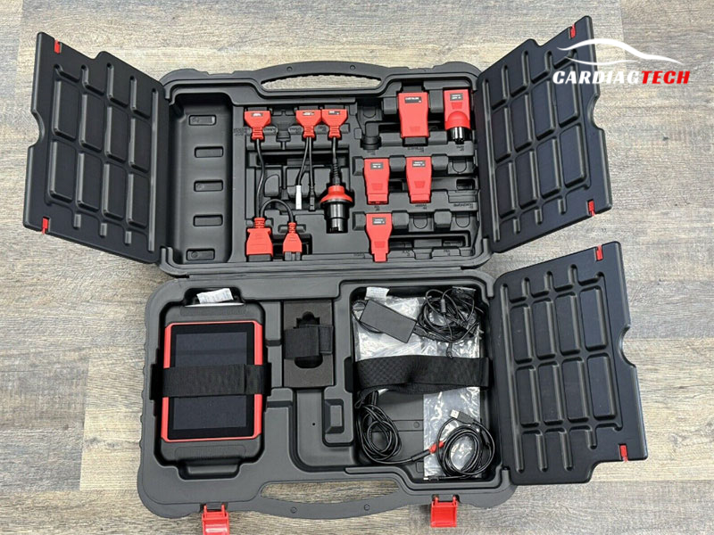 Autel MaxiCom MK906BT Car Diagnostic Tool with Case & OBDII Adapters