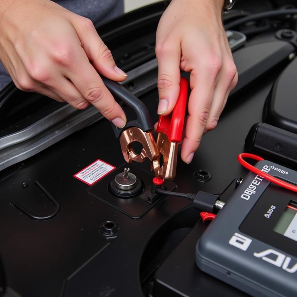 Checking Battery Tender Connections