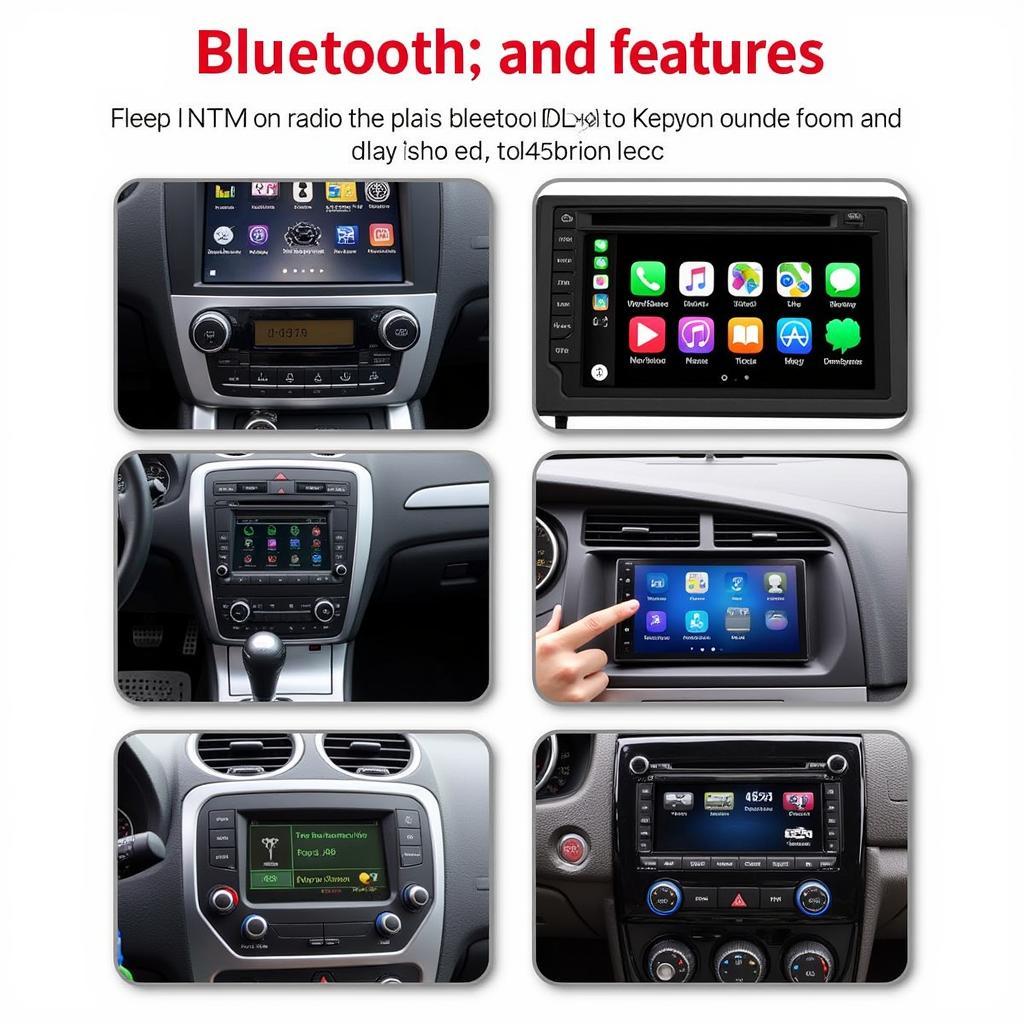 Bluetooth AM FM Car Radio Advanced Features