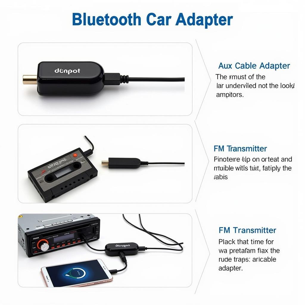 Types of Bluetooth Car Adapters