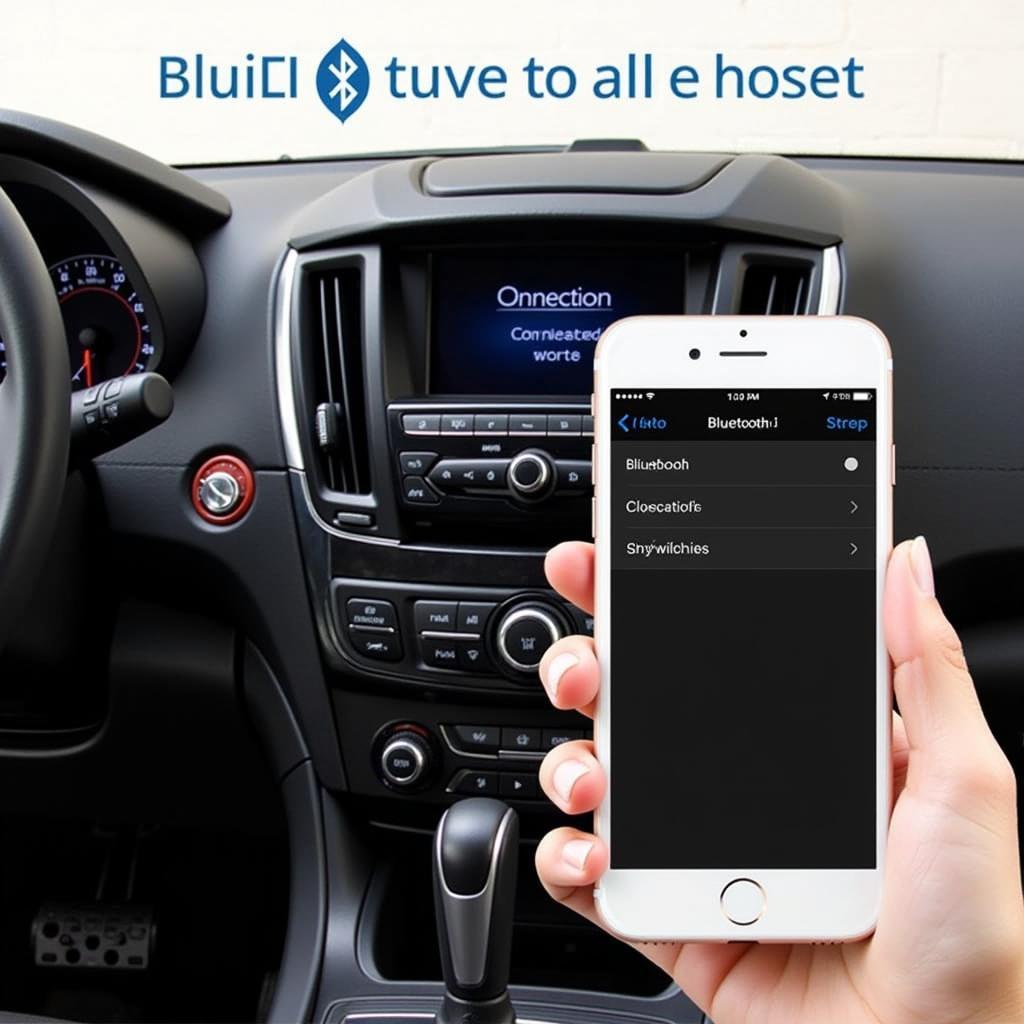 Connecting a Smartphone to a Car Radio via Bluetooth