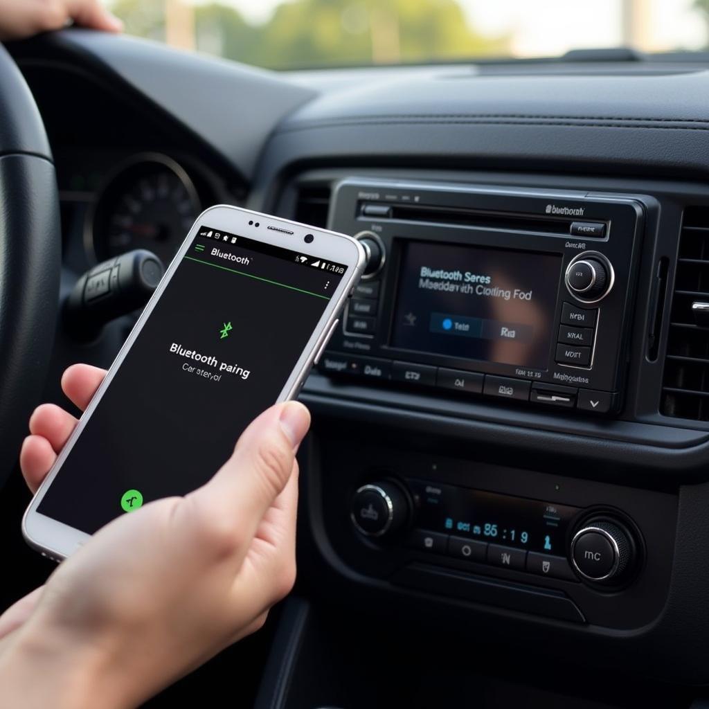 Connecting a Smartphone to a Bluetooth Car Radio