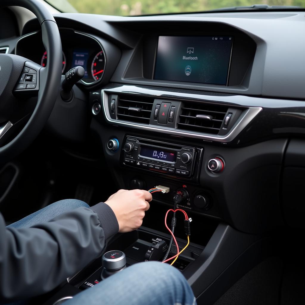 Installing a Bluetooth Car Radio