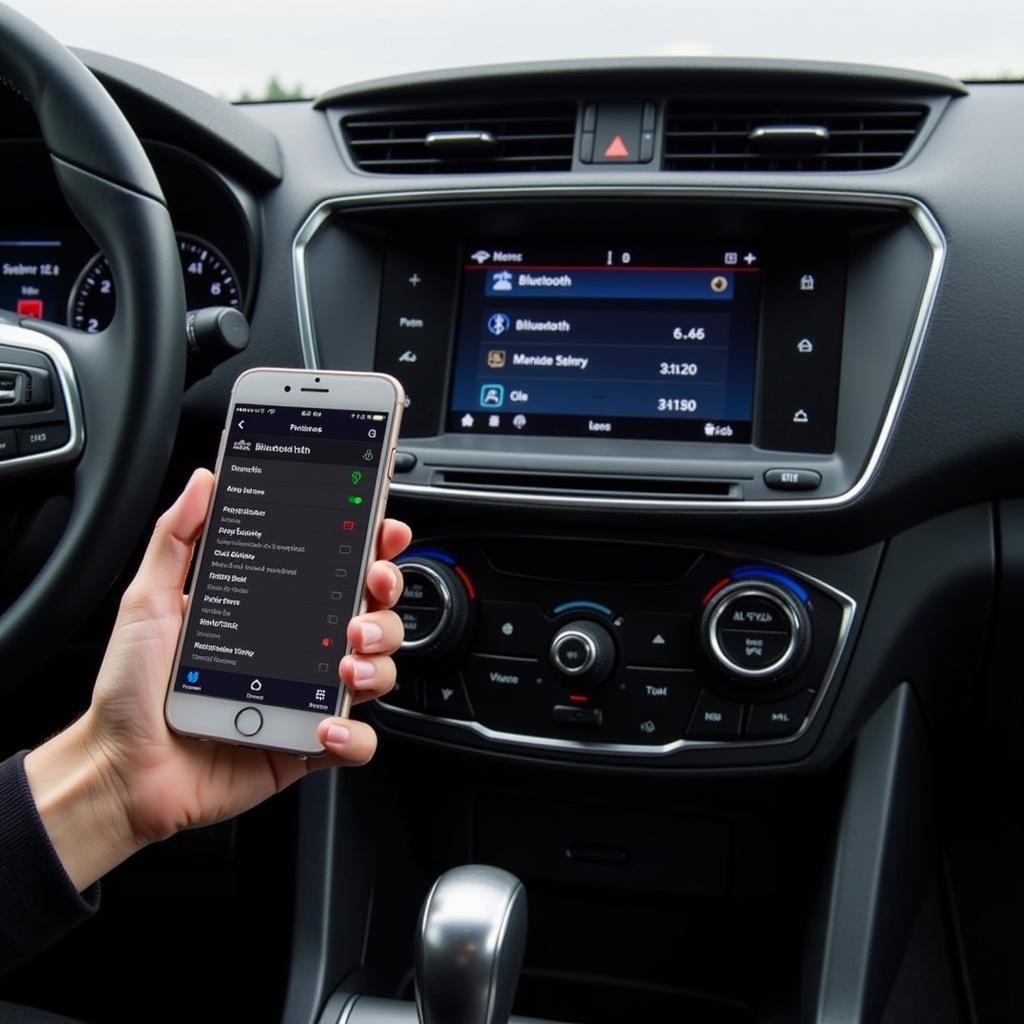 Pairing a Bluetooth Cell Phone to a Car Radio