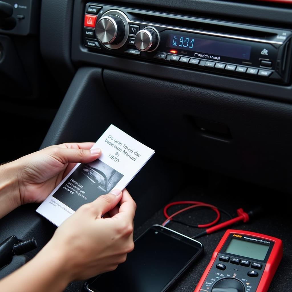 Bluetooth Car Radio Red Light Troubleshooting