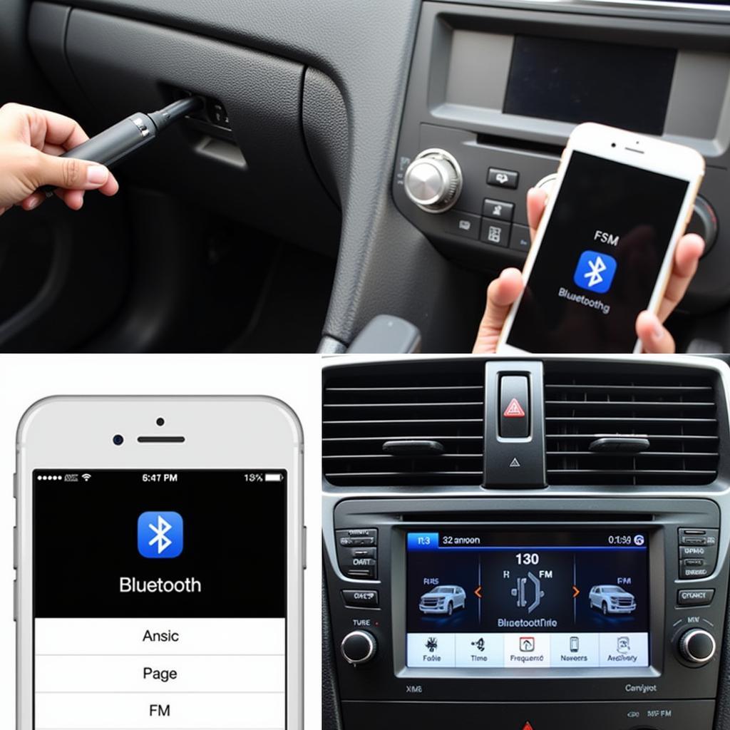 Setting up a Bluetooth Car Transmitter in a Car