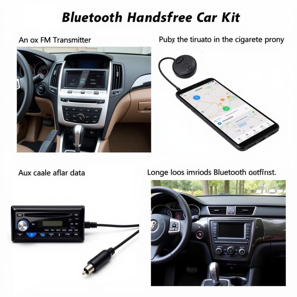 Types of Bluetooth Handsfree Car Kits