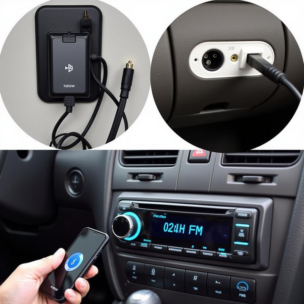 Bluetooth Transmitter FM Connection to Car Radio