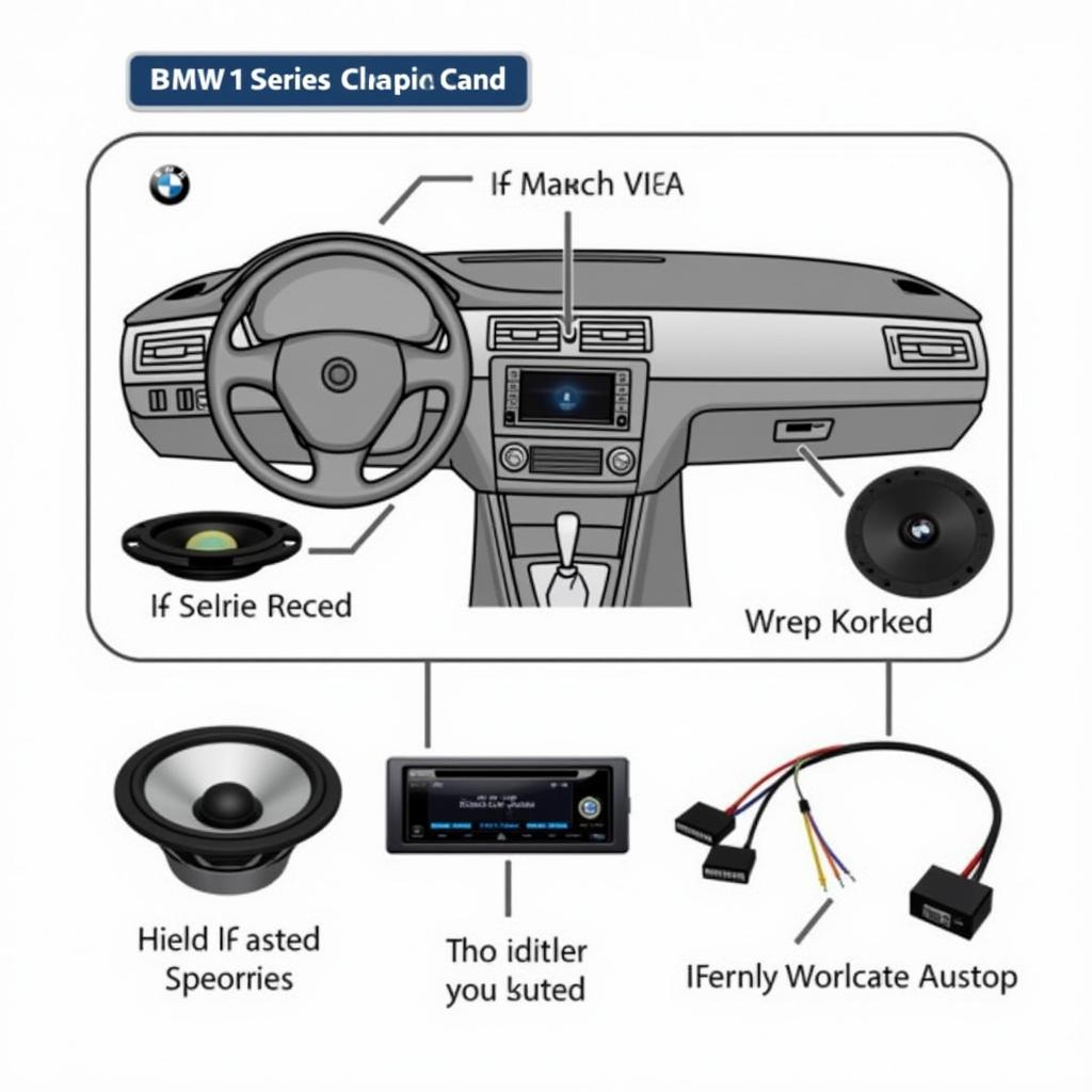 BMW 1 Series Audio System Components