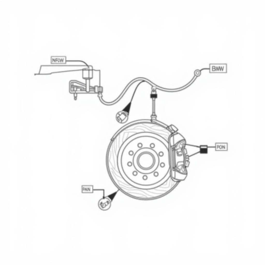 BMW 1 Series Brake System Diagram