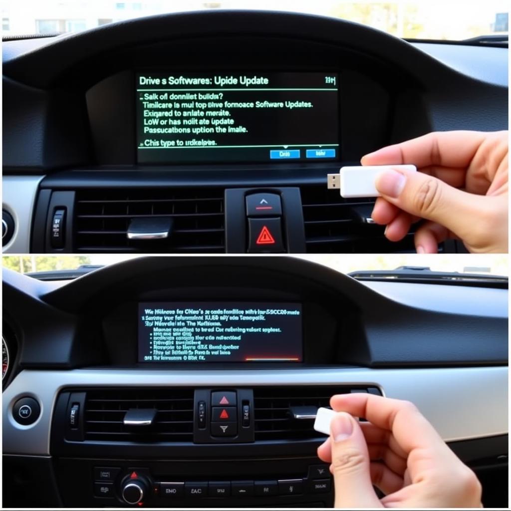 BMW 3 Series 2012 Software Update via USB