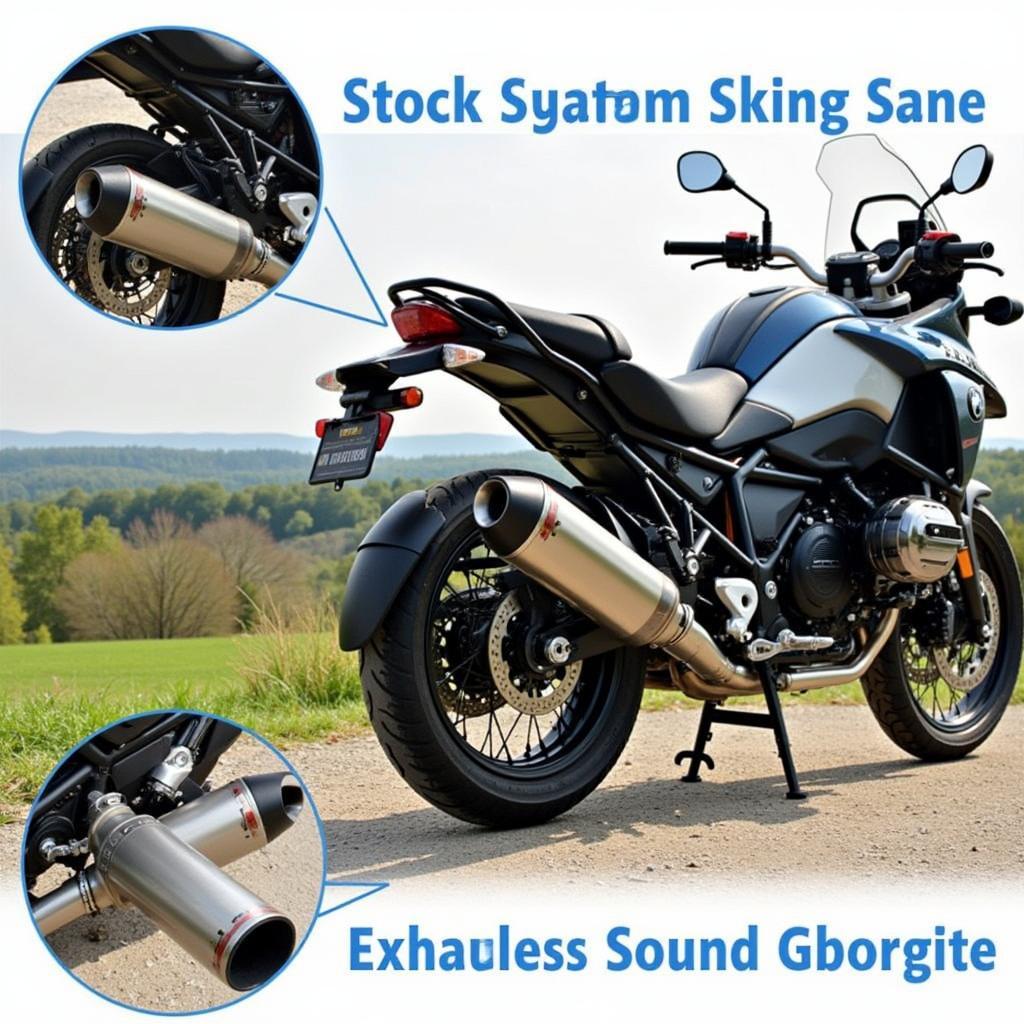 BMW 310 GS Stock Exhaust Sound