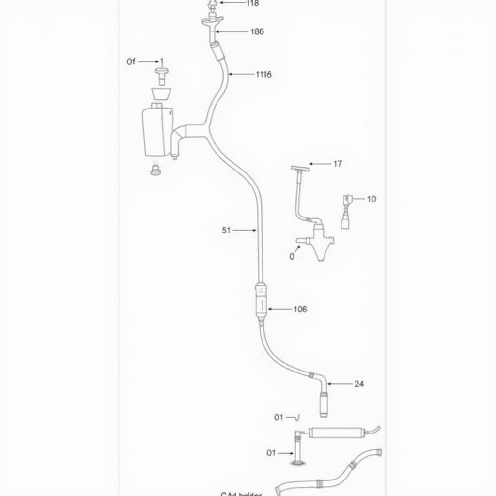 Diagram of a 2002 BMW 325i exhaust system