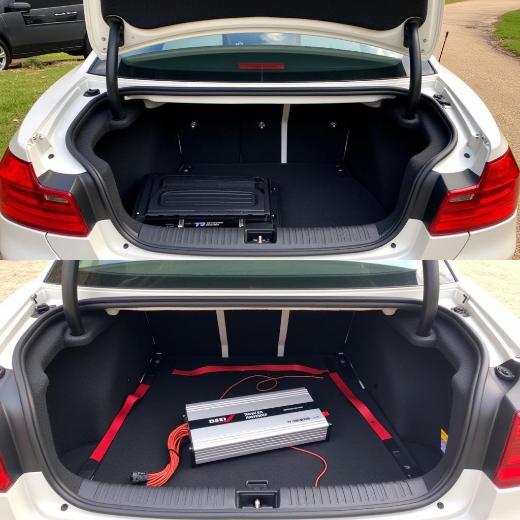 Amplifier Installation in a BMW 328i Convertible