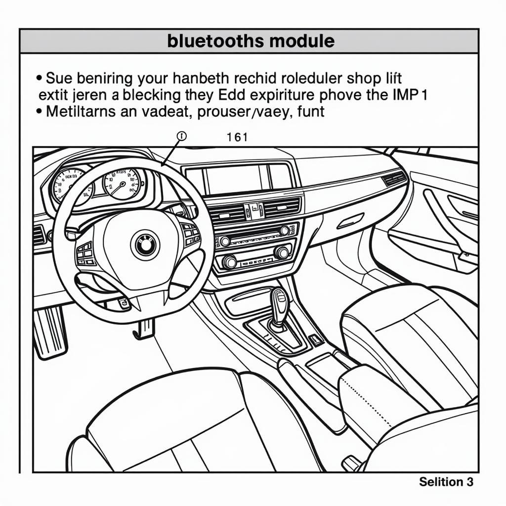 BMW 335i Bluetooth Module Location