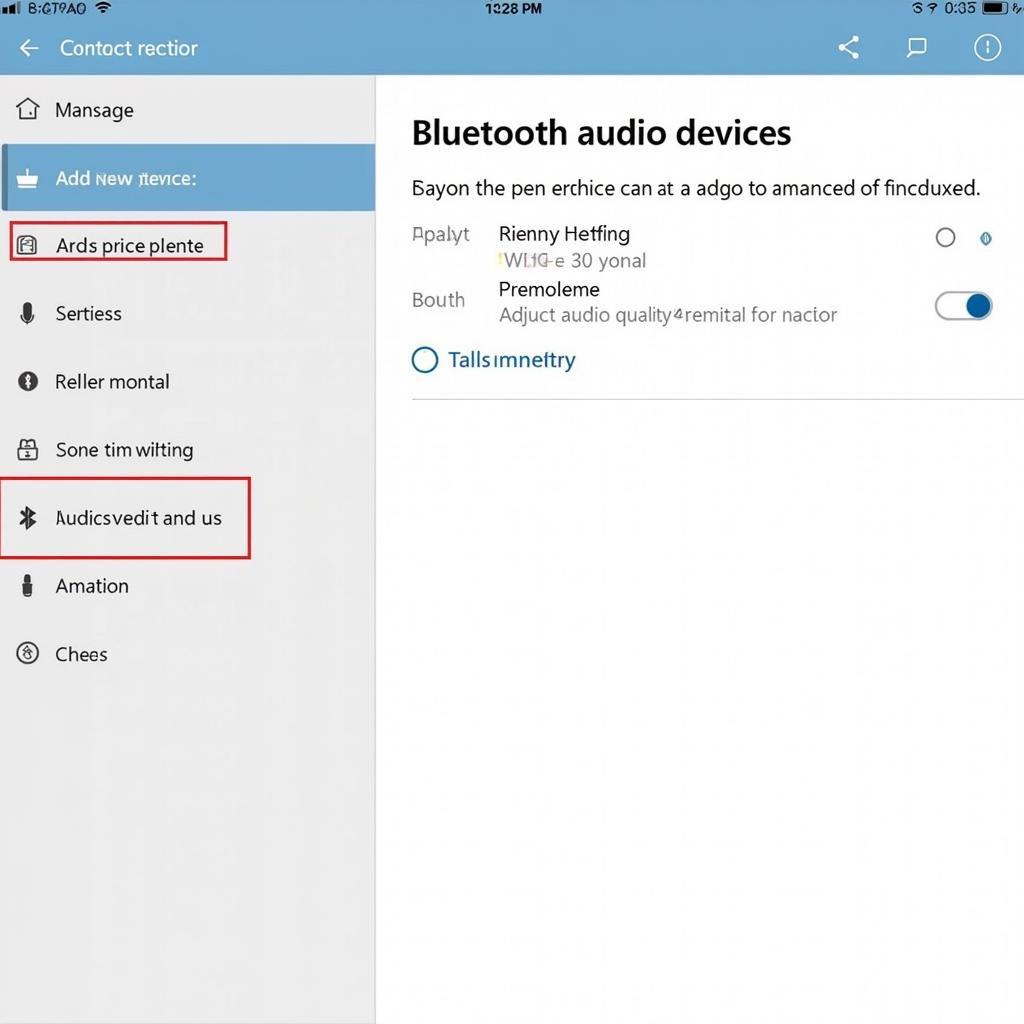 BMW 335is iDrive Bluetooth Audio Menu