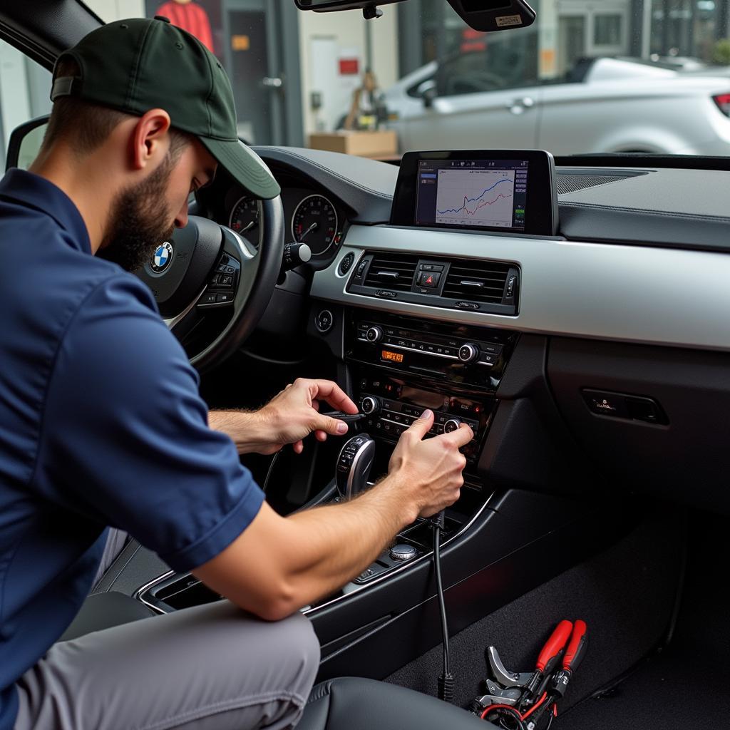 BMW 5 Series Professional Audio Installation