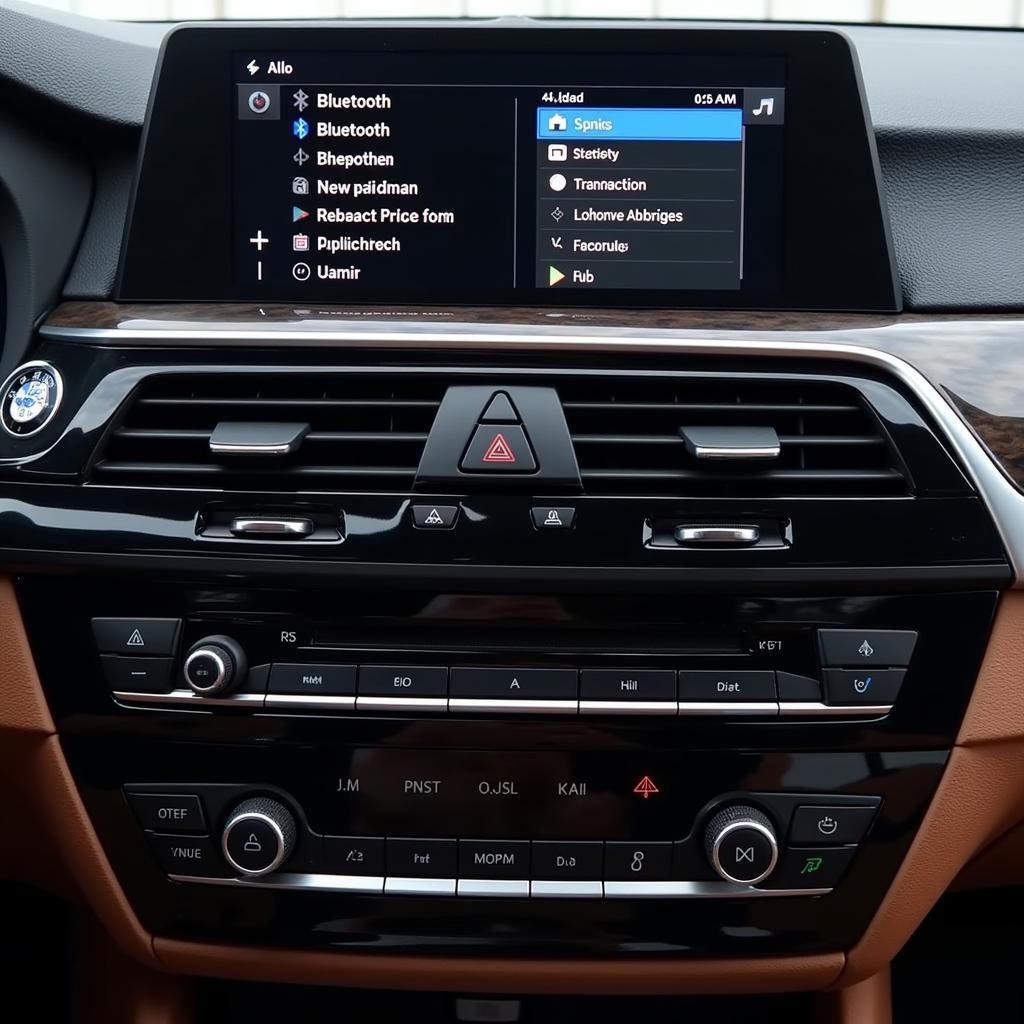 BMW 525 Streaming Audio Options: Bluetooth, Apple Carplay, and Android Auto