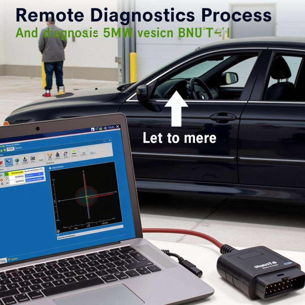 Remote Diagnostics Process for a BMW 530i using CARDIAGTECH Software