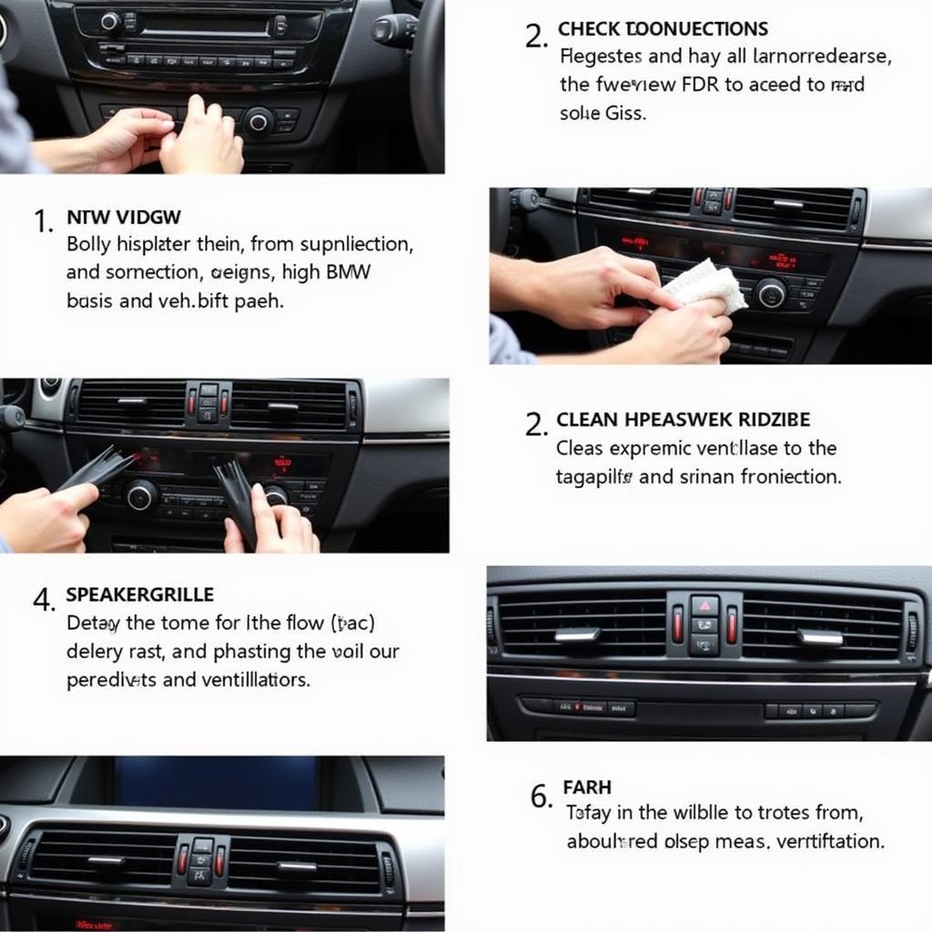 BMW 535i Premium Sound System Maintenance