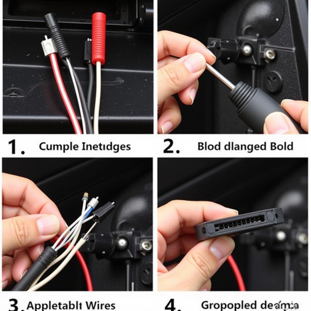 BMW 540i Sound System Harness Repair