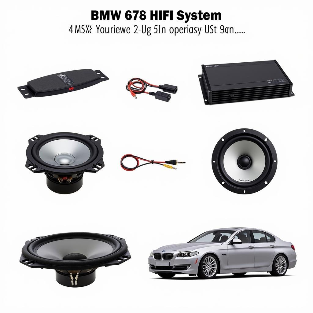 BMW 676 HIFI System Upgrade Possibilities