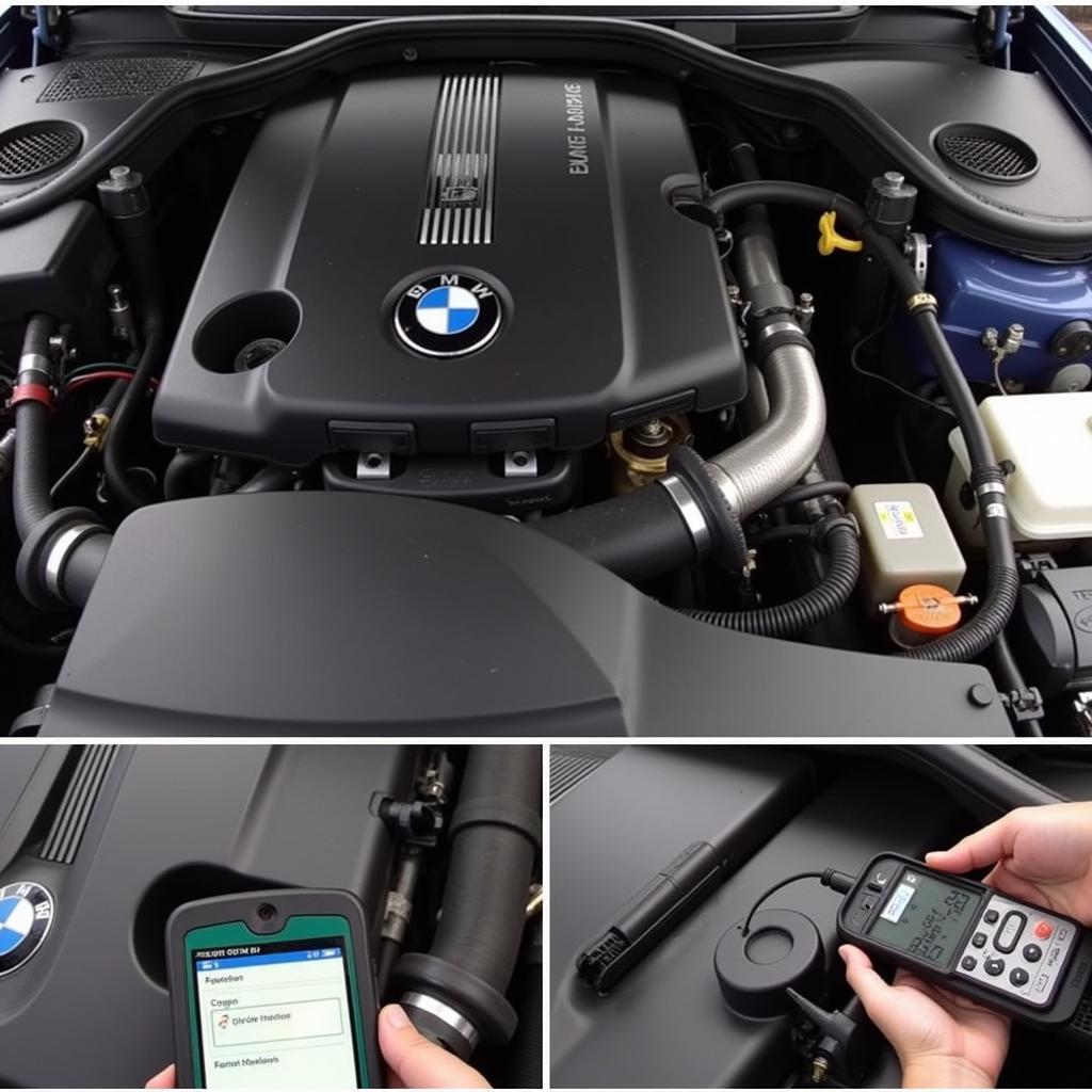 BMW 745Li Engine Diagnostic Tools