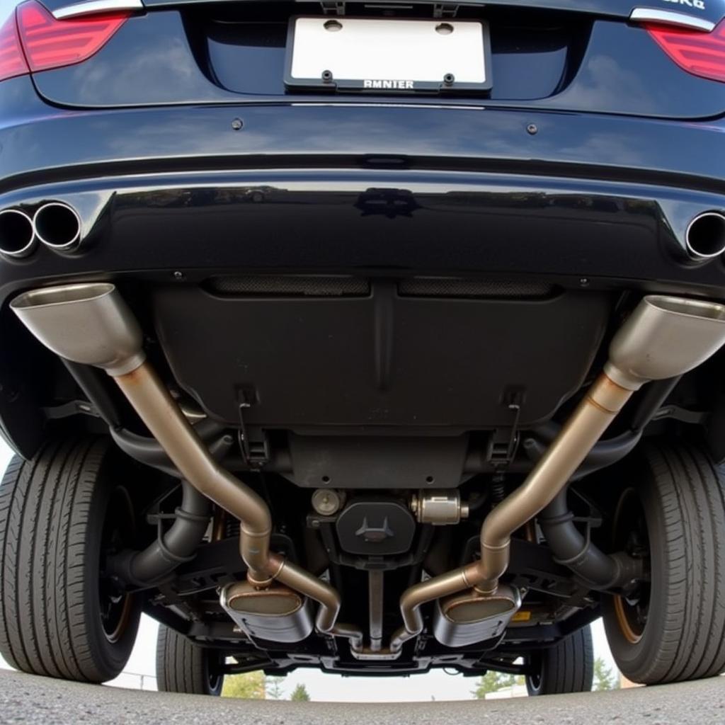 BMW 767iL V16 Exhaust System