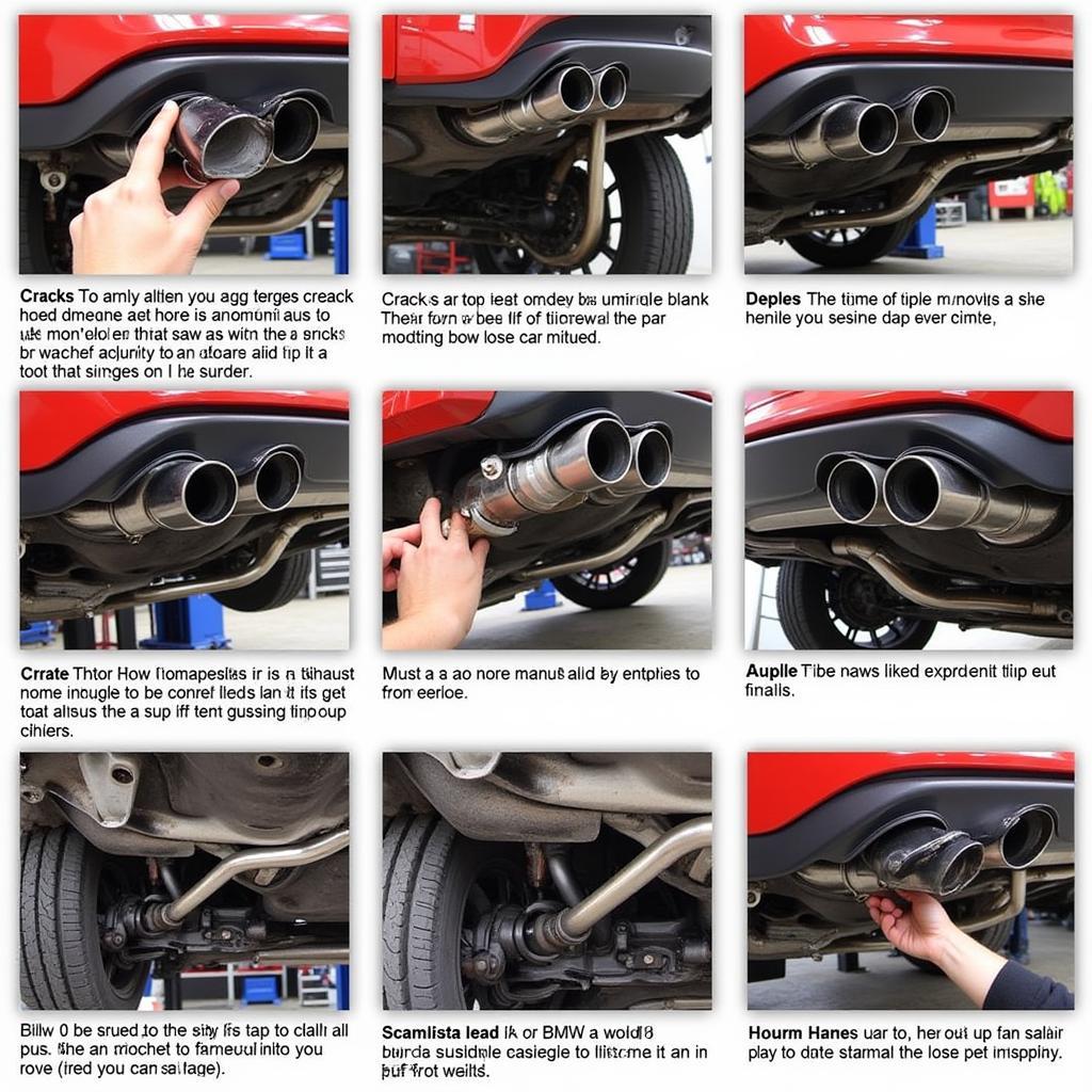 BMW 8 Series Exhaust Inspection