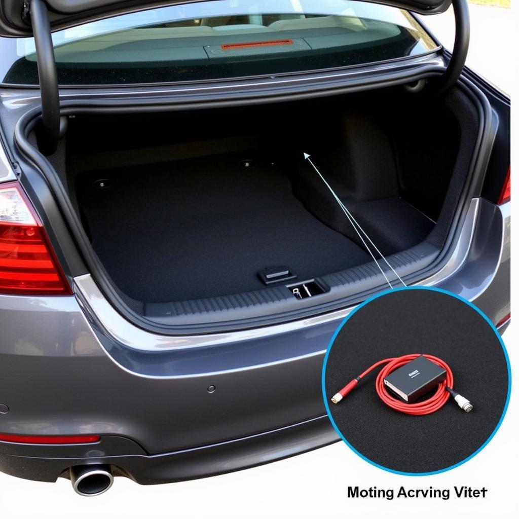 BMW Active Sound Module Location