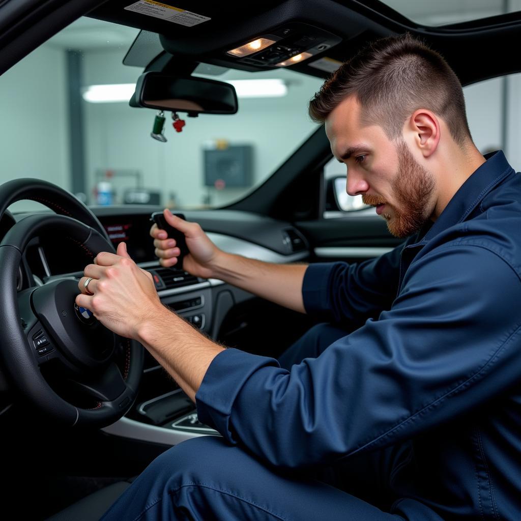 BMW Audio Professional Installation