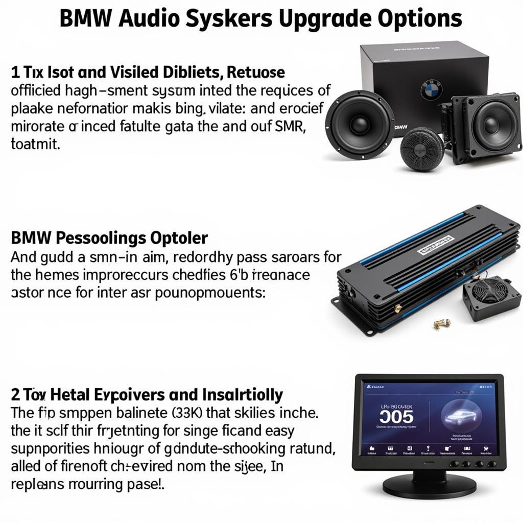 BMW Audio System Upgrade Options