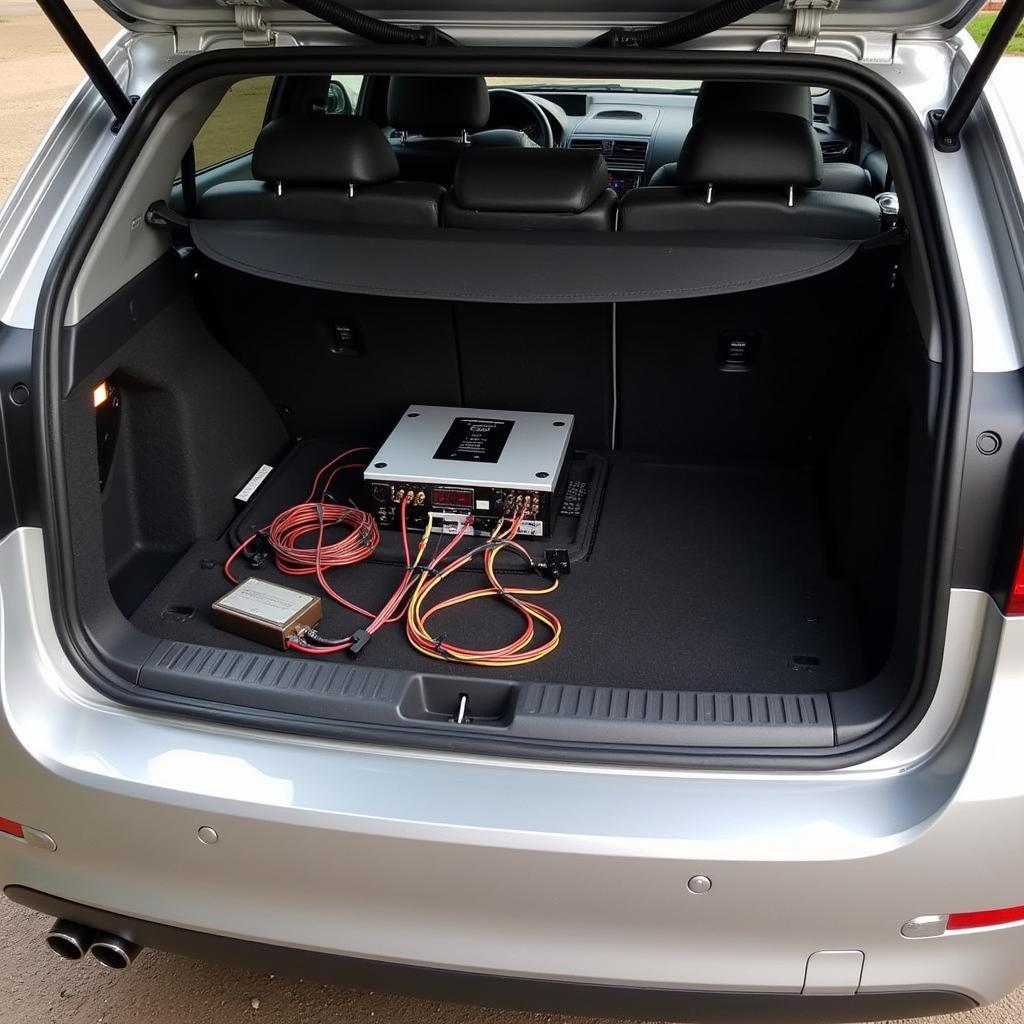 BMW Audio Upgrade Amplifier Installation