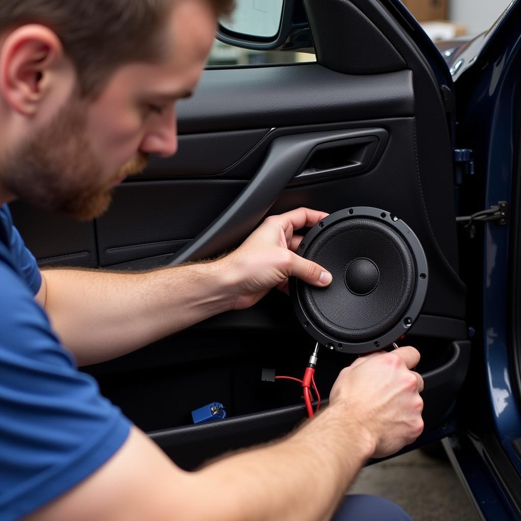 BMW Audio Upgrade Speaker Replacement