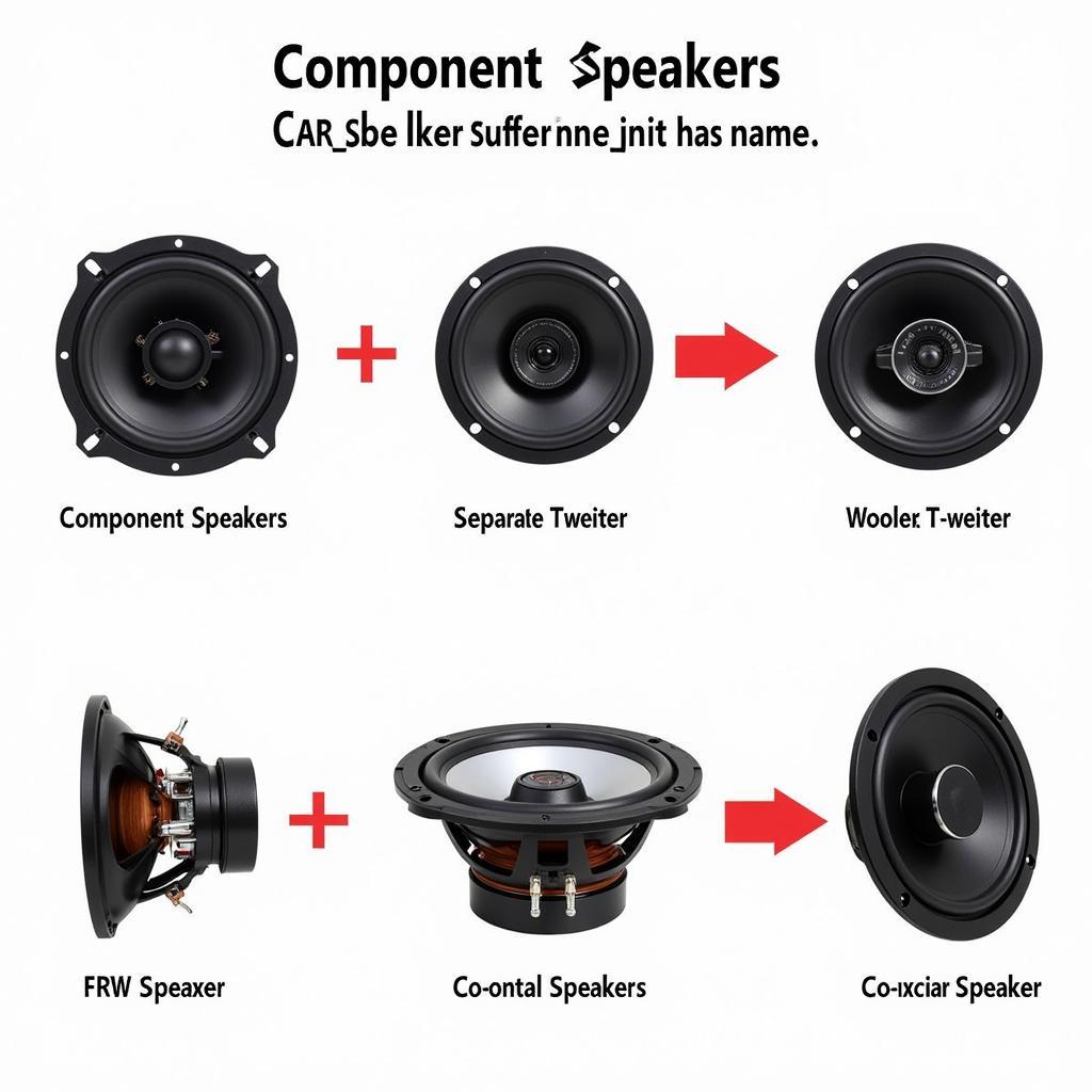 BMW Audio Upgrade Speakers: Component and Coaxial