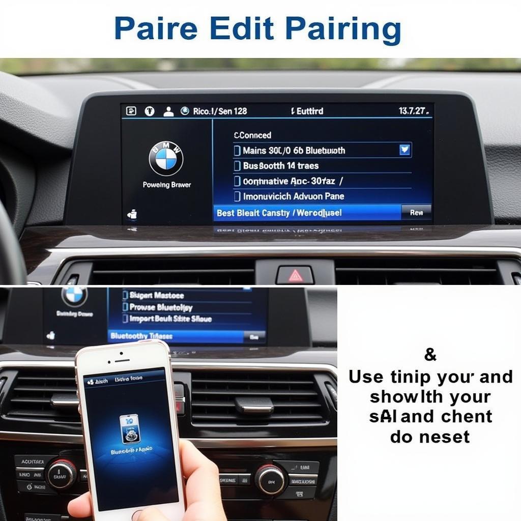 Pairing a Smartphone with a BMW for Bluetooth Audio Streaming