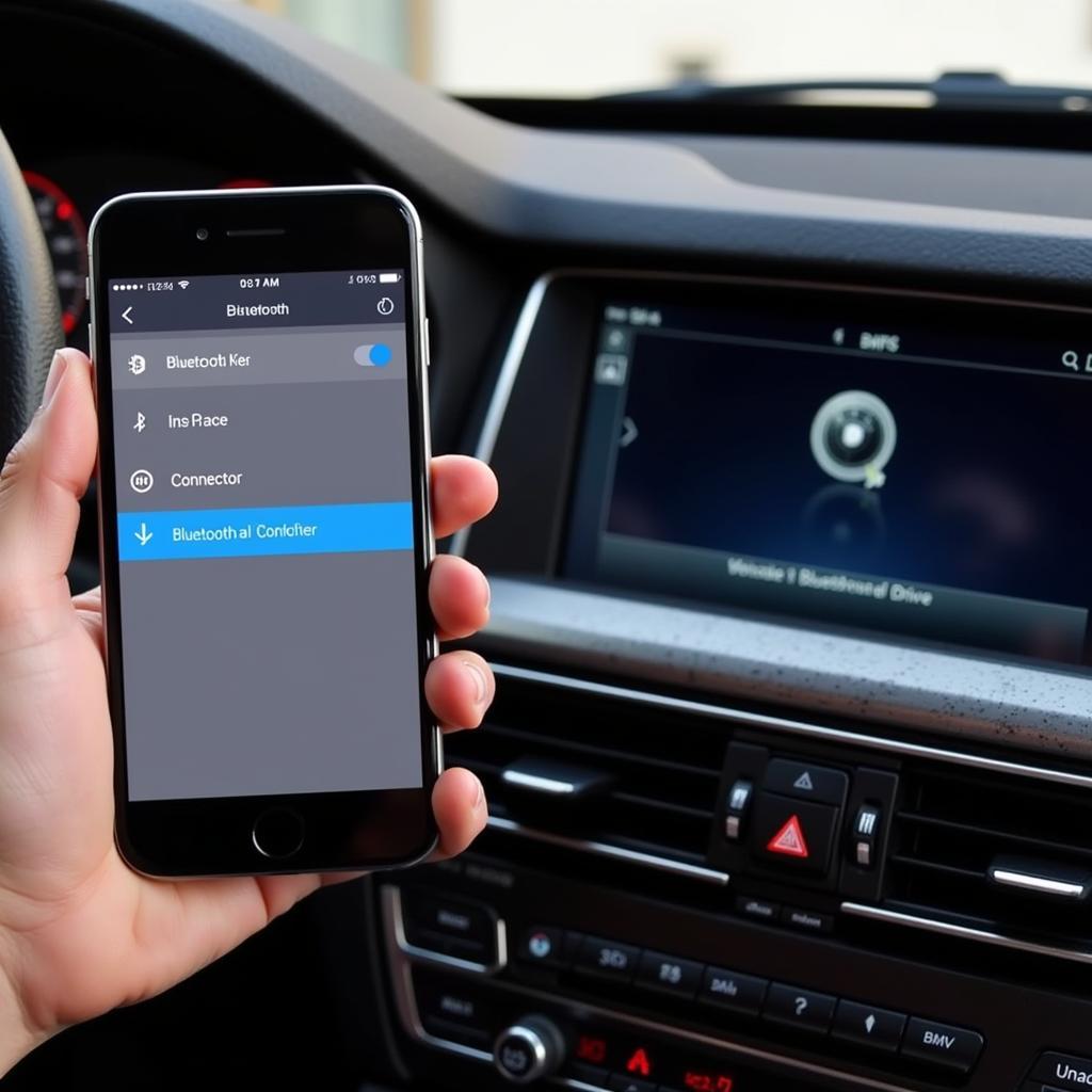 Setting up Bluetooth Audio Streaming in a BMW