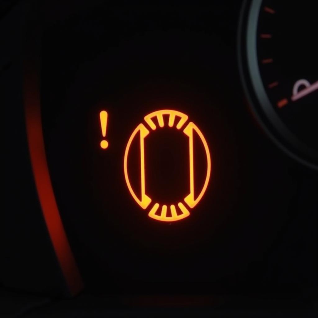 BMW Brake Pad Warning Light on Dashboard