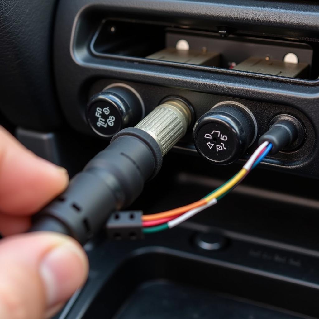 BMW E38 DSP Fiber Optic Connection